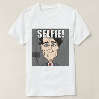 Camiseta Trudeau Selfie