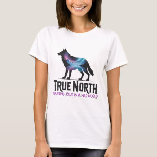 Camiseta True-north Vbs 2025 Confiando en Jesús Desierto Ch