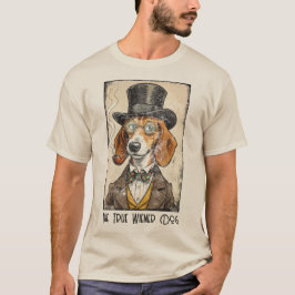Camiseta True Wiener Dog - Realistic Dachshund Portrait