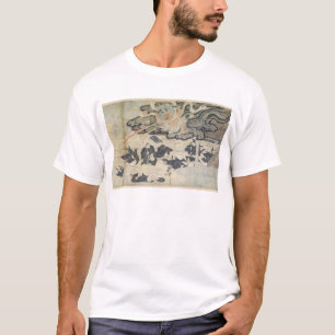 Camiseta Trueno del demonio, capilla de Tenjin, período de