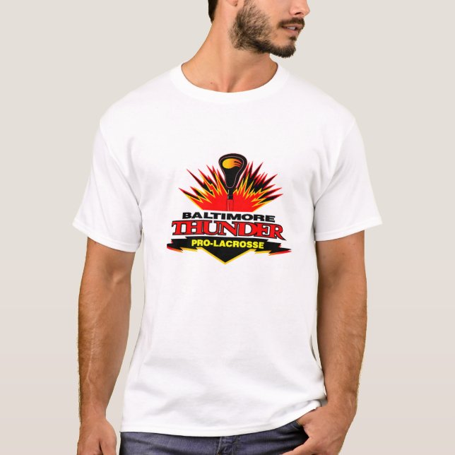 Camiseta Trueno favorable LaCrosse de Baltimore (Anverso)