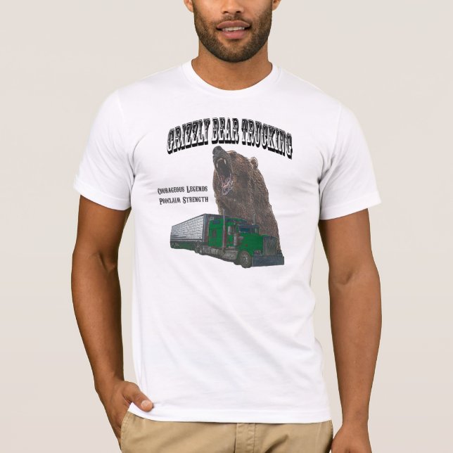 Camiseta Trueque del oso grizzly (Anverso)