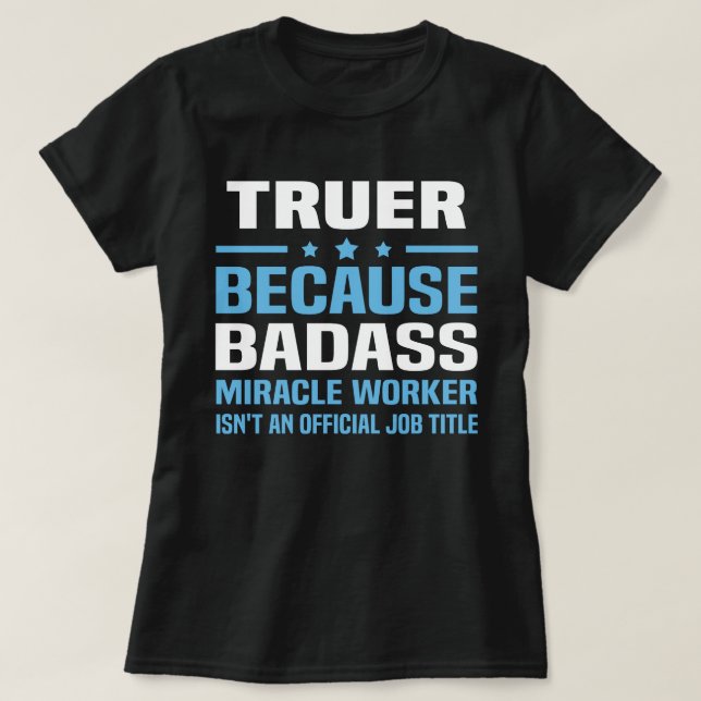 Camiseta Truer (Diseño del anverso)