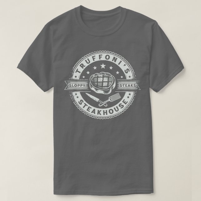 Camiseta Truffonis Steakhouse Sloppy Steacks 1 (Diseño del anverso)