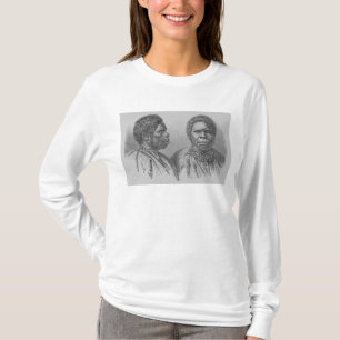 Camiseta Truganina, la mujer tasmana pasada