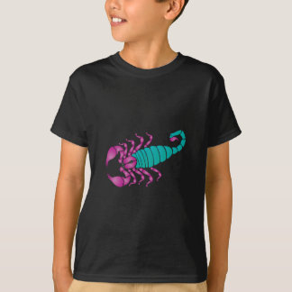 Camiseta Trullo de la púrpura de la imagen del escorpión