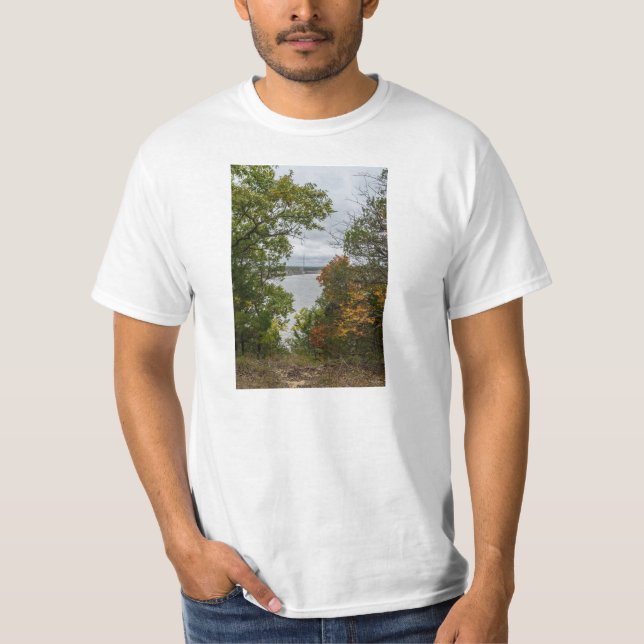 Camiseta Truman Dam Autumn Framed (Anverso)