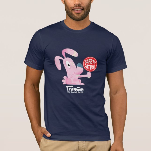 Camiseta Truman el conejo del roadkill (Anverso)