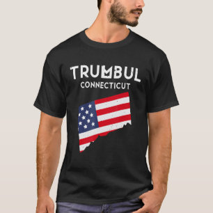 Camiseta Trumbull Connecticut EE. UU. Estado América Viaje