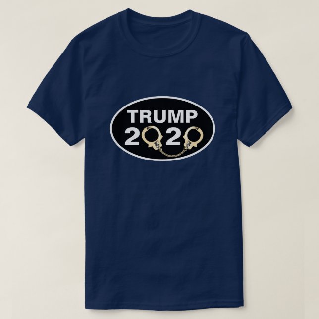 Camiseta Trump 2020 con esposas (Diseño del anverso)