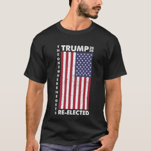 Camiseta Trump 2020 El lugar donde es reelecto