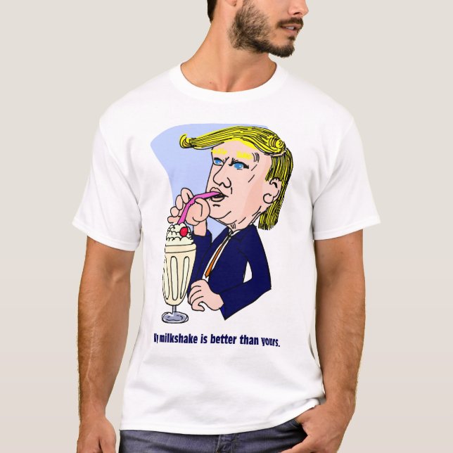 Camiseta Trump 2020 - Mi batido es mejor que el tuyo (Anverso)
