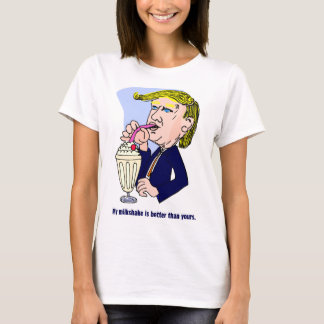 Camiseta Trump 2020 - Mi batido es mejor que el tuyo