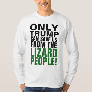 CAMISETA TRUMP 2020, ¡SALVAMOS A LA GENTE LIZARD!