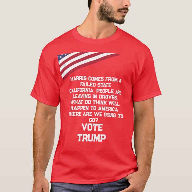 Camiseta TRUMP 2024 (Anverso)