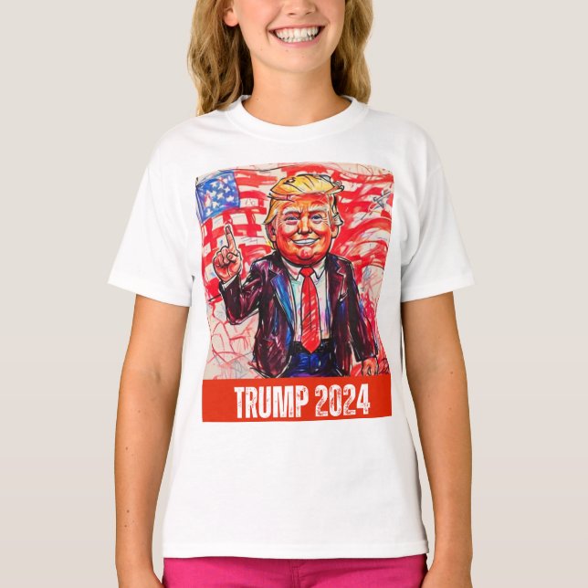 CAMISETA TRUMP 2024 (Anverso)