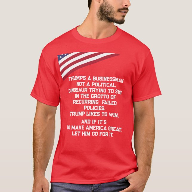 Camiseta TRUMP 2024 (Anverso)