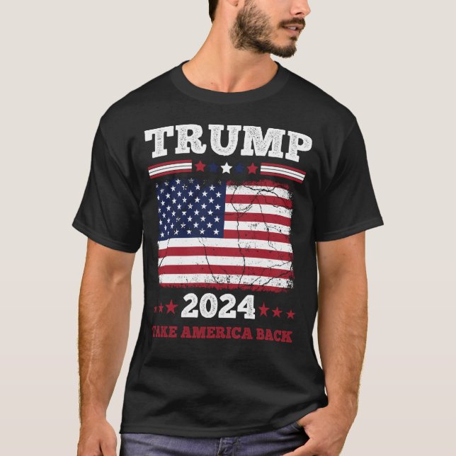 Camiseta Trump 2024 (Anverso)