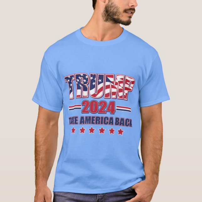 Camiseta Trump 2024 (Anverso)