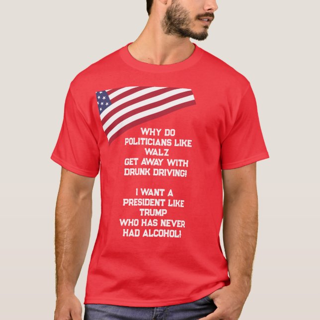 Camiseta TRUMP 2024 (Anverso)