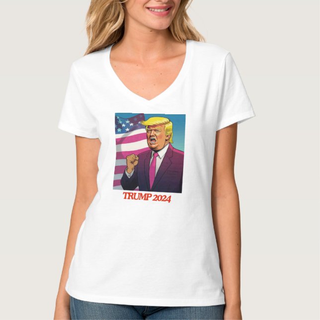 CAMISETA TRUMP 2024 (Anverso)