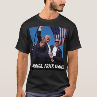 Camiseta Trump 2024 America Fk Yeah