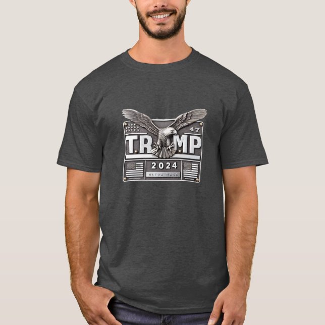 Camiseta TRUMP 2024 con águila (Anverso)