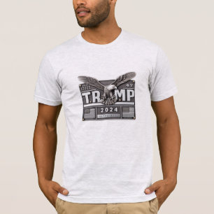 Camiseta TRUMP 2024 con águila