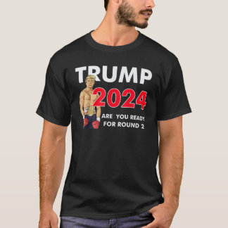 Camiseta Trump 2024 Está Listo Para La Segunda Ronda Republ