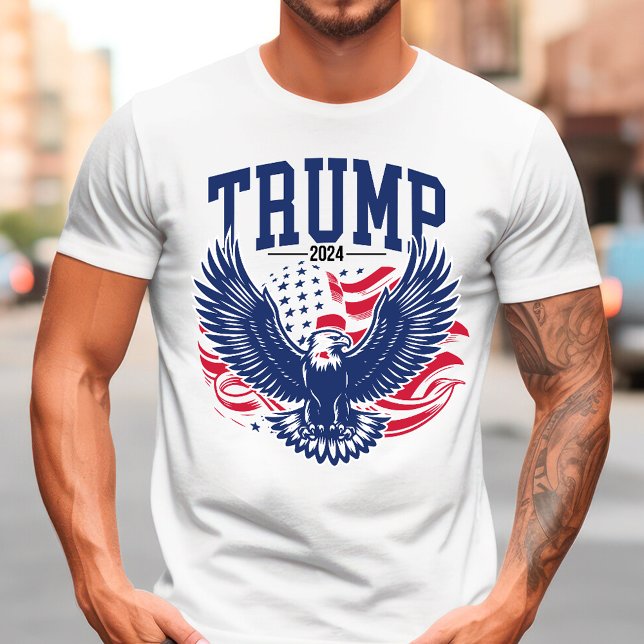 Camiseta Trump 2024: Hacer que Estados Unidos vuelva a ser  ( Trump 2024, Donald Trump, Make America Great Again, MAGA, Trump Supporter, Political T-Shirt, Campa)