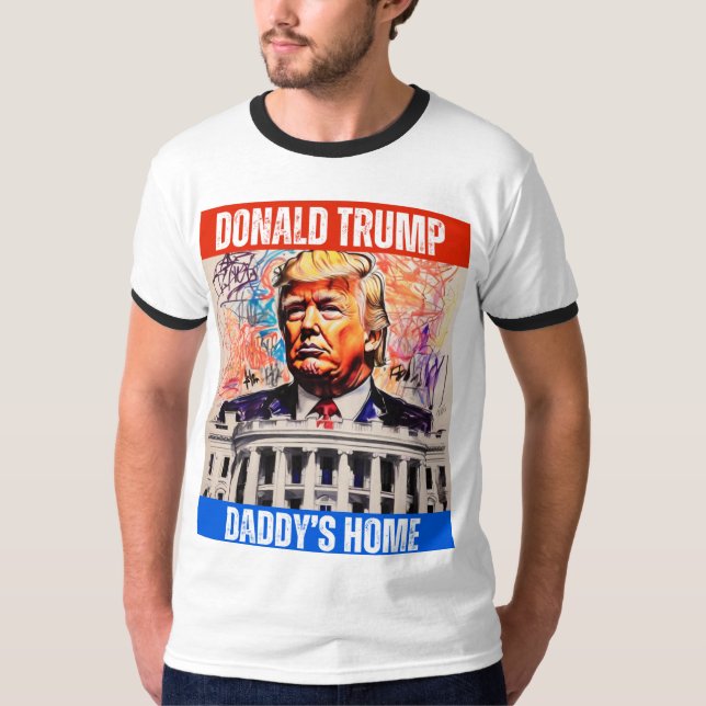 CAMISETA TRUMP 2024 - LA CASA DE DADDY (Anverso)