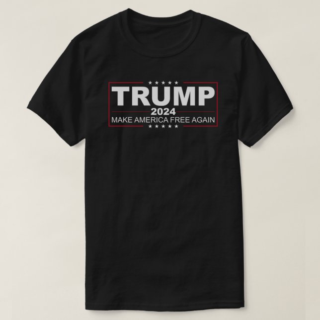 Camiseta Trump 2024 libera a Estados Unidos de nuevo camise (Diseño del anverso)