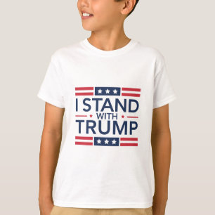 Camiseta Trump 2024 Me apoyo en Trump Apoyo al Presidente 