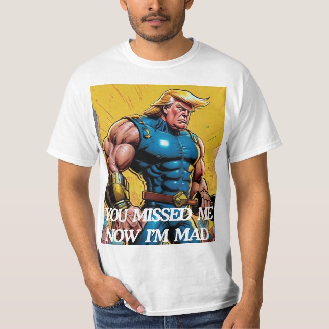 CAMISETA ¡TRUMP 2024 ME PERDIERON! AHORA ESTOY MAL!! (Anverso)
