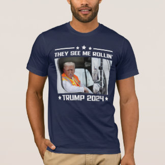 Camiseta Trump 2024 me ven la basura del camión de basura d