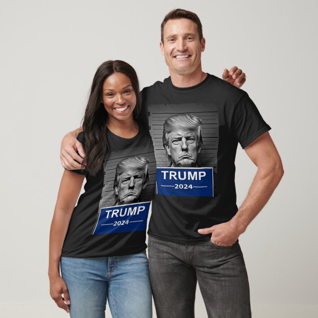 Camiseta Trump 2024 Negro (Unisexo)