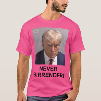 Camiseta Trump 2024 nunca se rinde