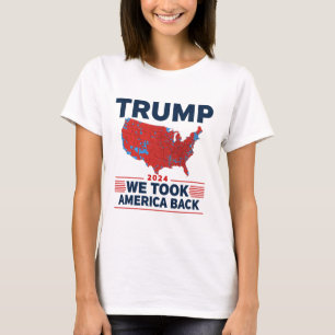 Camiseta Trump 2024 Obtuvimos A Estados Unidos Por Los Resu