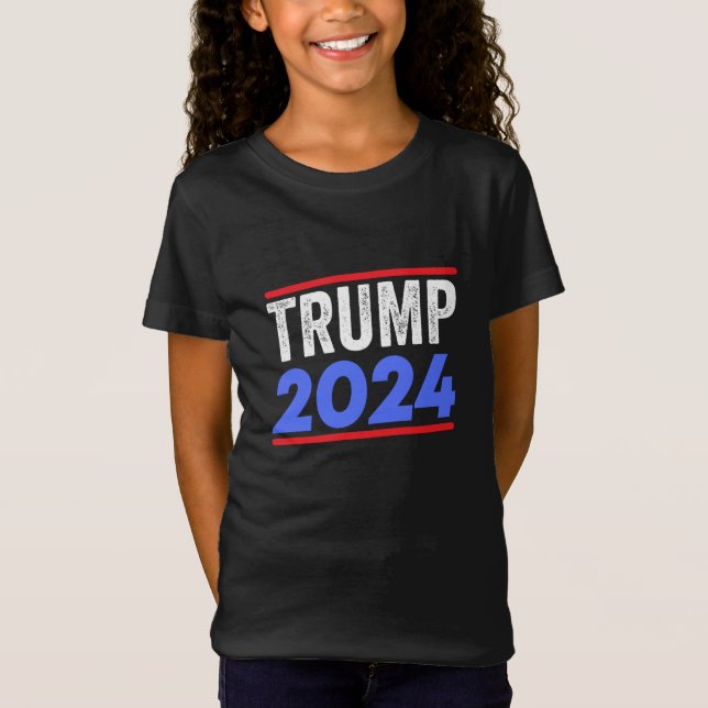 Camiseta Trump 2024 para la elección del presidente Donald  (Anverso)