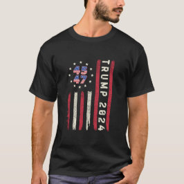 Camiseta Trump 2024 para presidente