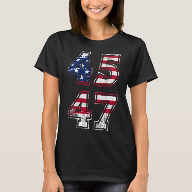 Camiseta Trump 2024 para presidente (Anverso)