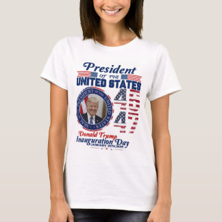 Camiseta Trump 2024 Presidente 45 y 47 Bandera estadouniden