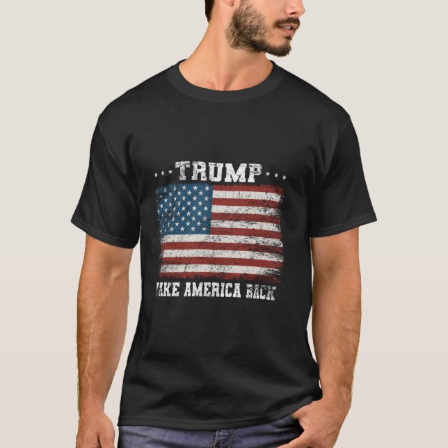 Camiseta Trump 2024 Recupera las elecciones en Estados Unid (Anverso)