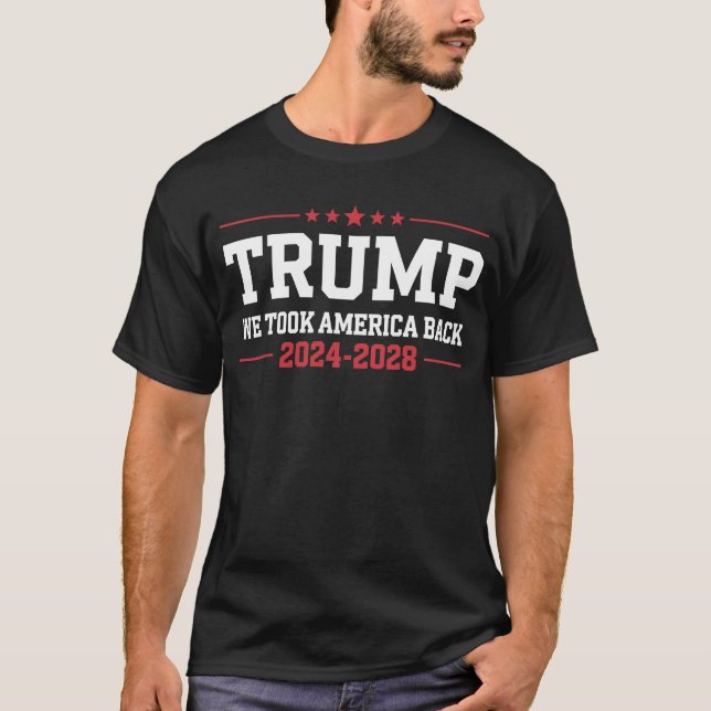 Camiseta Trump 2024 Recuperamos América 47 EE.UU. (Anverso)