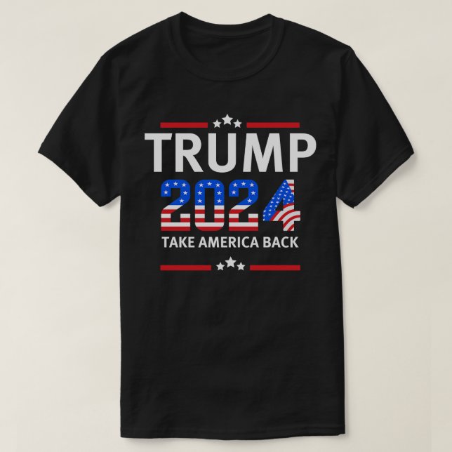 Camiseta Trump 2024 Recuperar a Estados Unidos (17) (Diseño del anverso)