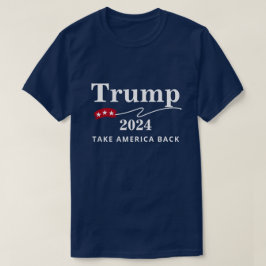 Camiseta Trump 2024 Recuperar a Estados Unidos rojo, blanco