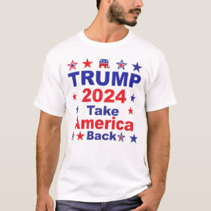 Camiseta TRUMP 2024 Recuperar Estados Unidos