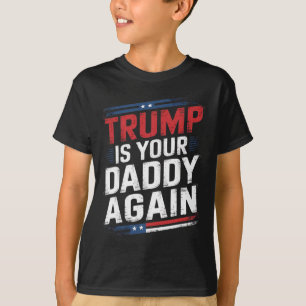 Camiseta Trump 2024 Recuperar Estados Unidos Trump es tu pa