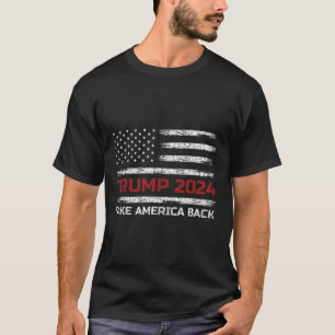 Camiseta Trump 2024 Recuperar las elecciones patrióticas