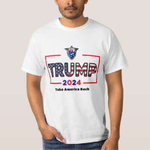 Camiseta Trump 2024, recupere a Estados Unidos   FIX Americ
